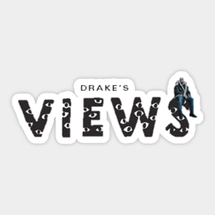 Drake Views Sticker